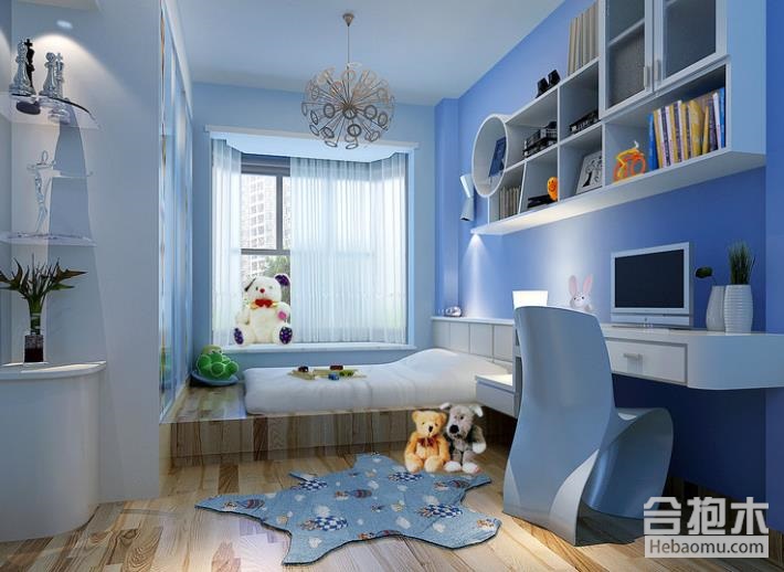 装修公司如何设计儿童房看看男孩的卧室图片